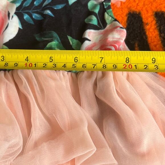 Patpat NWT 9-12M Tank Mesh Dresses Floral - Picture 5 of 5